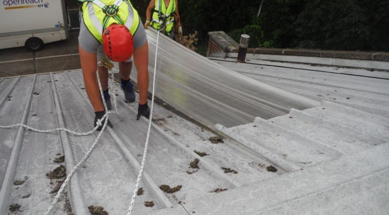 Fall Protection Bournemouth Industrial Skylights Replacement 